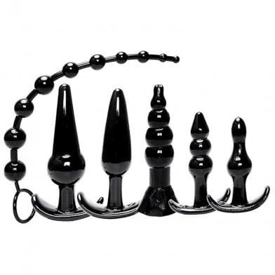 Try Curious Anal Plug Kit Black 1 2103D0FE A611 44A5 BFD6 A8455CD80D72
